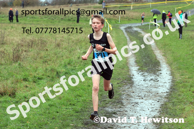 Boys Under-15s 2025 Start Fitness NEHL, Wrekenton, Gateshead, Sunday, November 23rd. Photo: David T. Hewitson/Sports for All Pics